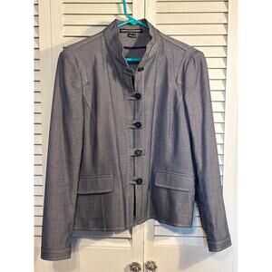 Company Ellen Tracy Black/White Blazer Jacket Size 12 Pre Loved